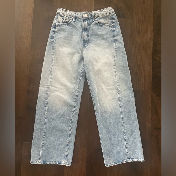 MOTHER - The Half Pipe Cropped Jean in "This is how I roll" - Barrel Jean - Picture 9 of 12